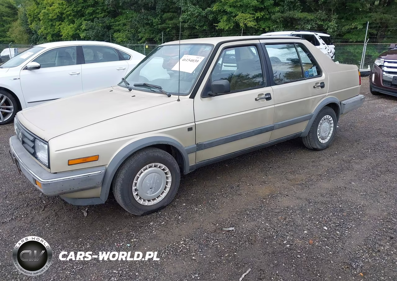 1988 Volkswagen Jetta Gl VIN:WVWFB9169JW404120 - 2