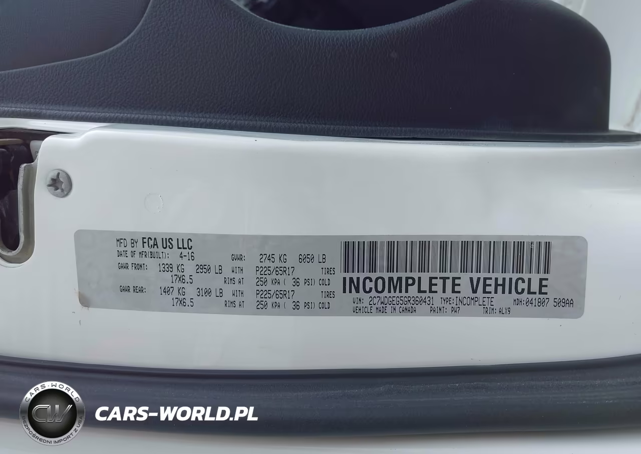 2016 Dodge Grand Caravan R-T VIN:2C7WDGEG5GR360431 - 9