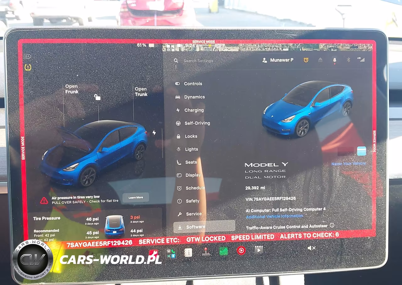 2024 Tesla Model Y Long Range Dual Motor All-Wheel Drive VIN:7SAYGAEE5RF129426 - 7