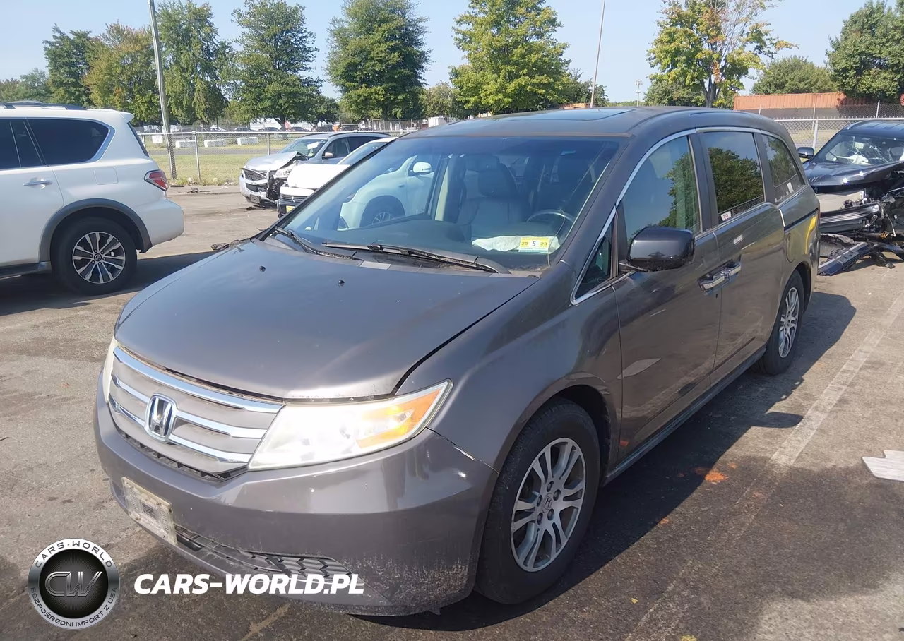 2012 Honda Odyssey Ex-L VIN:5FNRL5H61CB080063 - 2