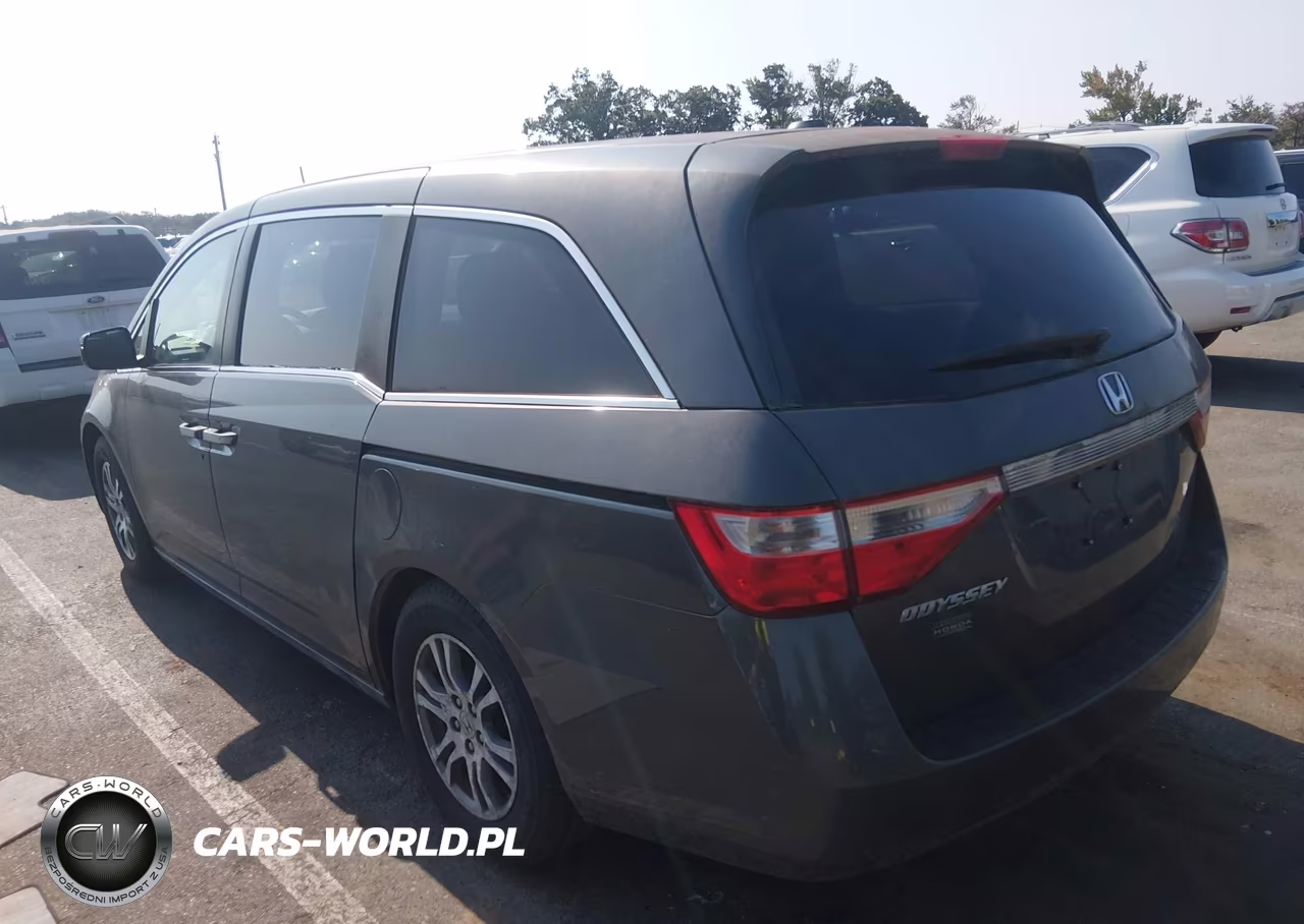 2012 Honda Odyssey Ex-L VIN:5FNRL5H61CB080063 - 3
