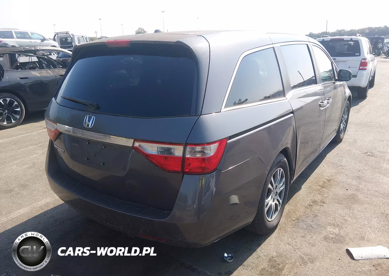 2012 Honda Odyssey Ex-L VIN:5FNRL5H61CB080063 - 4