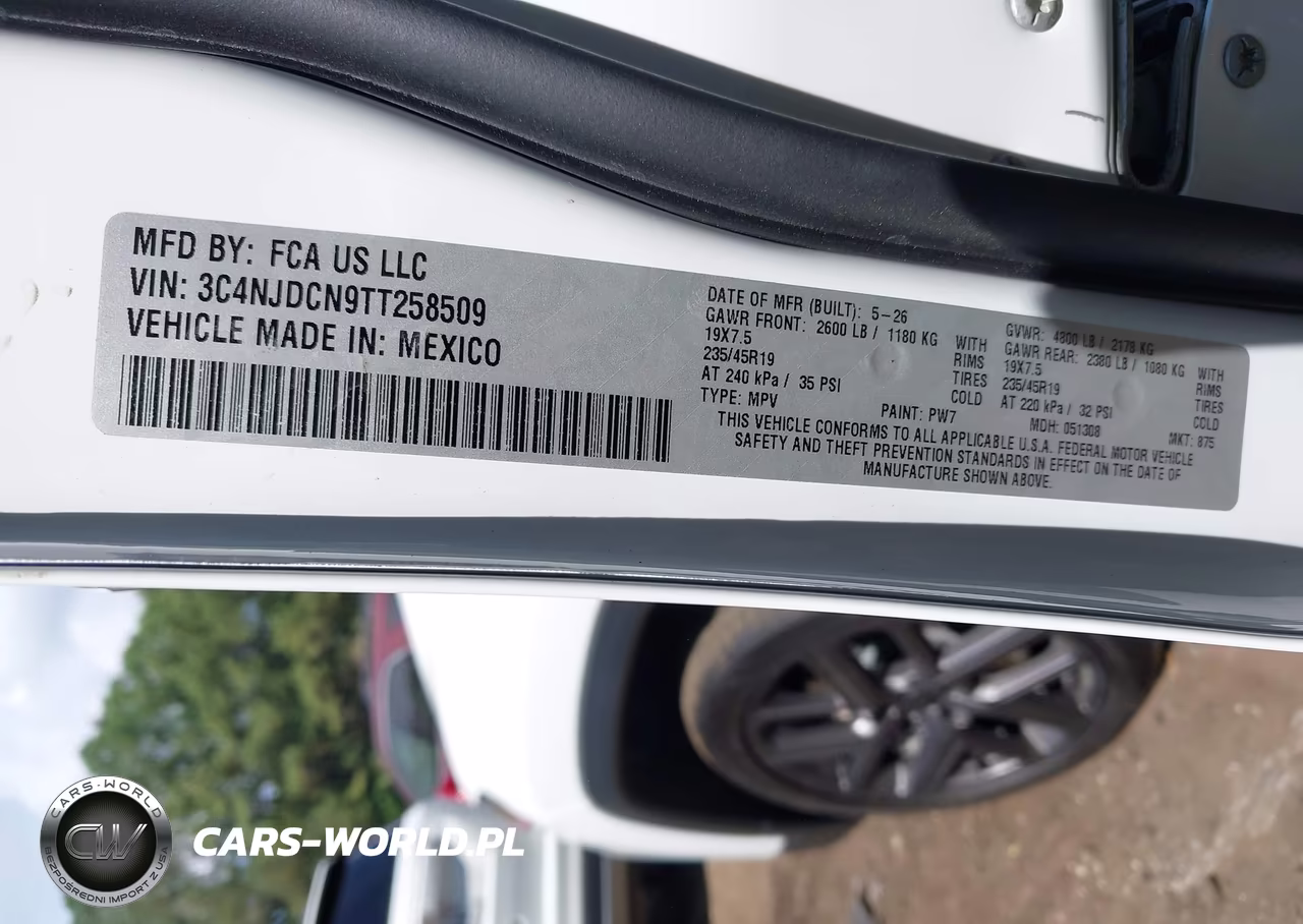 2026 Jeep Compass Limited Altitude VIN:3C4NJDCN9TT258509 - 9