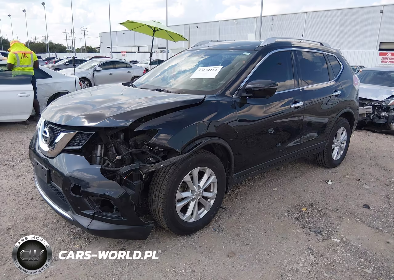 2016 Nissan Rogue Sv VIN:KNMAT2MV1GP628633 - 2