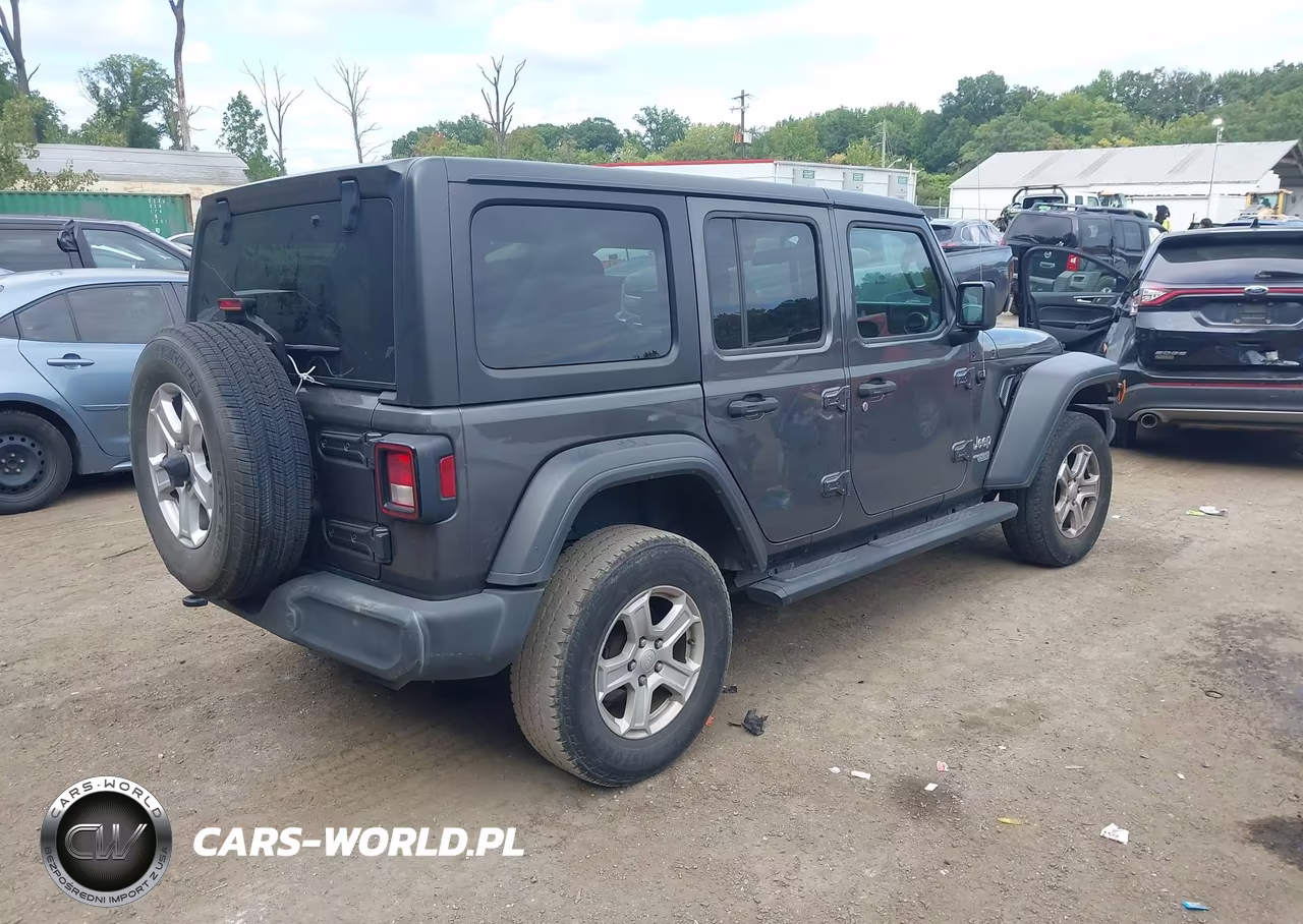 2018 Jeep Wrangler Unlimited Sport S 4X4 VIN:1C4HJXDGXJW305469 - 4