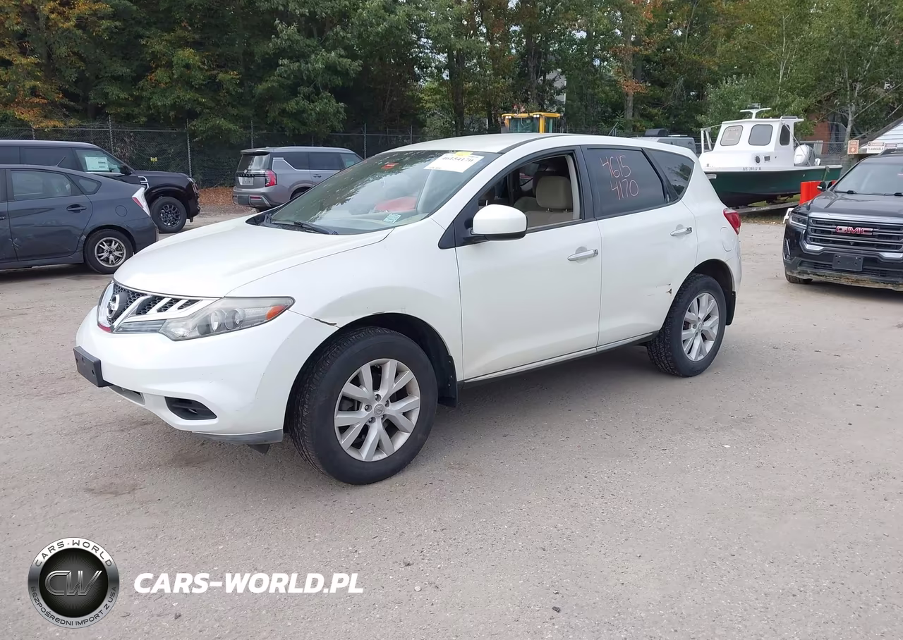 2011 Nissan Murano S VIN:JN8AZ1MW9BW163474 - 2