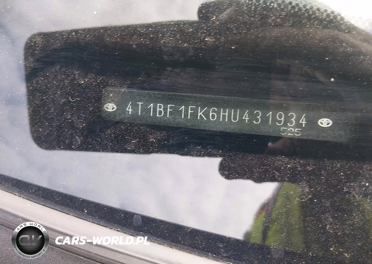 2017 Toyota Camry Se VIN:4T1BF1FK6HU431934 - 17