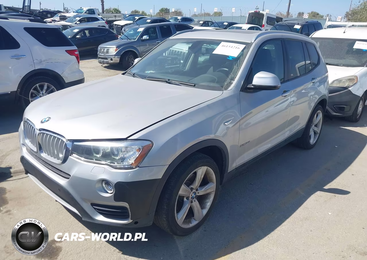 2017 BMW X3 xDrive35I VIN:5UXWX7C30H0U43327 - 2