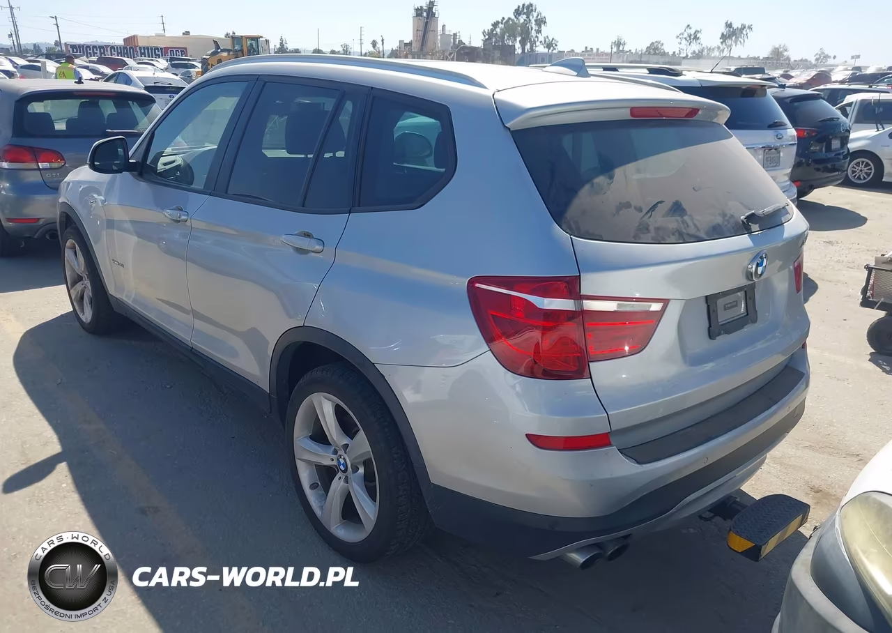 2017 BMW X3 xDrive35I VIN:5UXWX7C30H0U43327 - 3