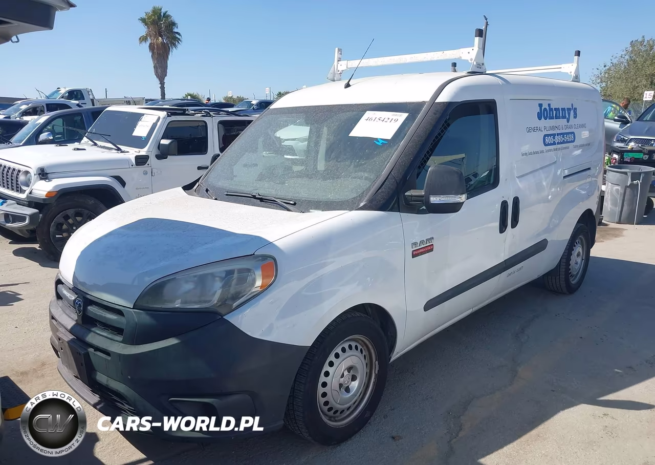2016 Ram Promaster City Tradesman VIN:ZFBERFAT5G6B47029 - 2