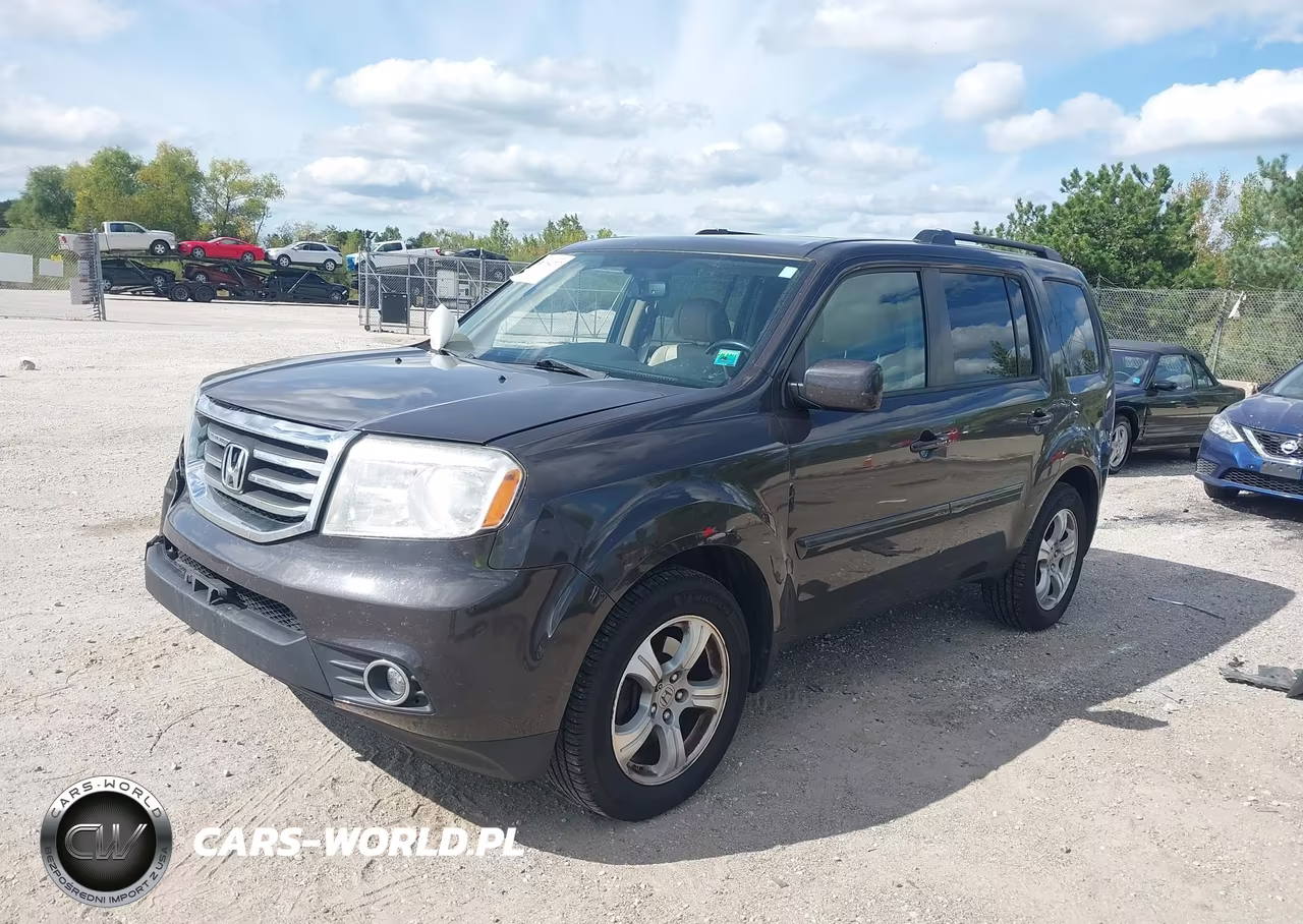 2014 Honda Pilot Ex-L VIN:5FNYF4H53EB031101 - 2