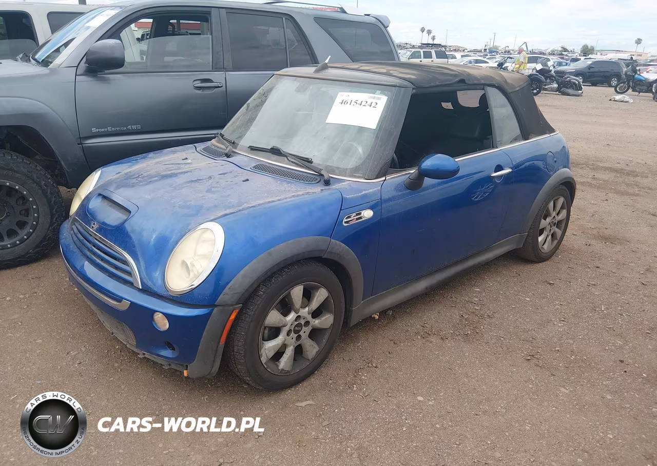 2005 Mini Cooper S VIN:WMWRH335X5TK56142 - 2