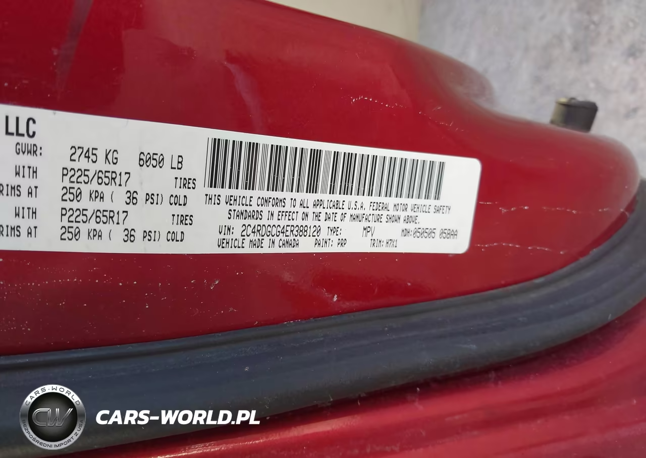 2014 Dodge Grand Caravan Sxt VIN:2C4RDGCG4ER388120 - 9