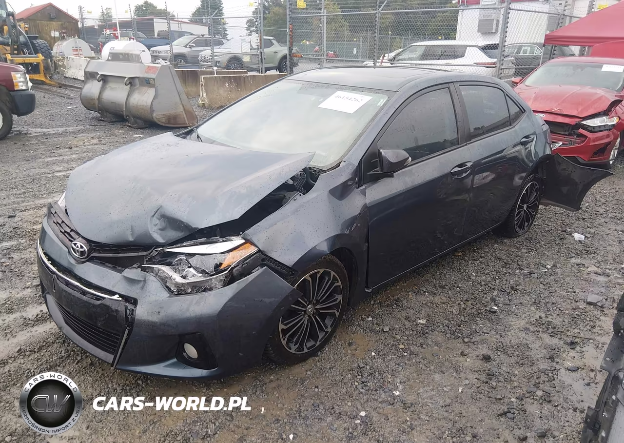2015 Toyota Corolla S Plus VIN:2T1BURHE9FC434451 - 2