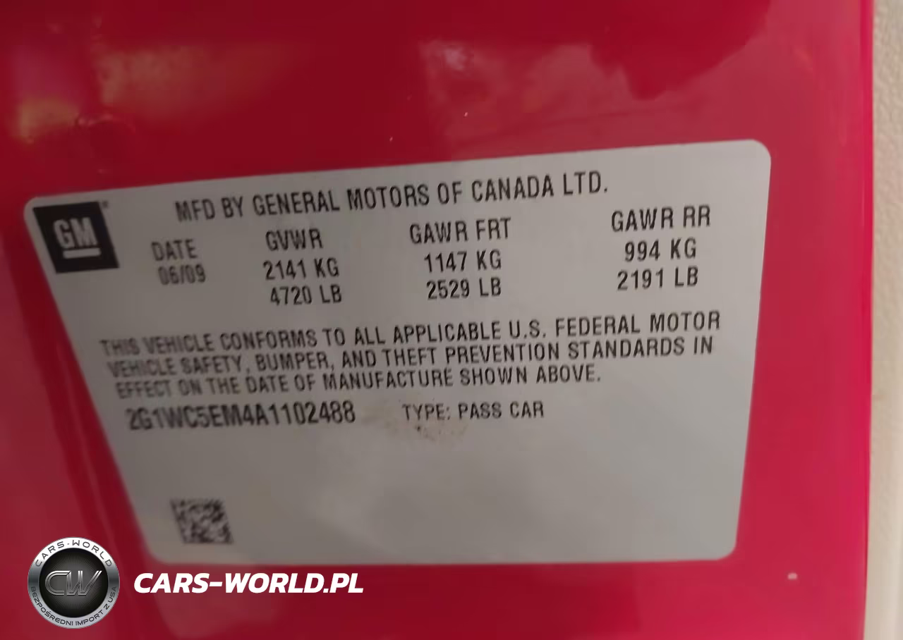 2010 Chevrolet Impala Ltz VIN:2G1WC5EM4A1102488 - 9
