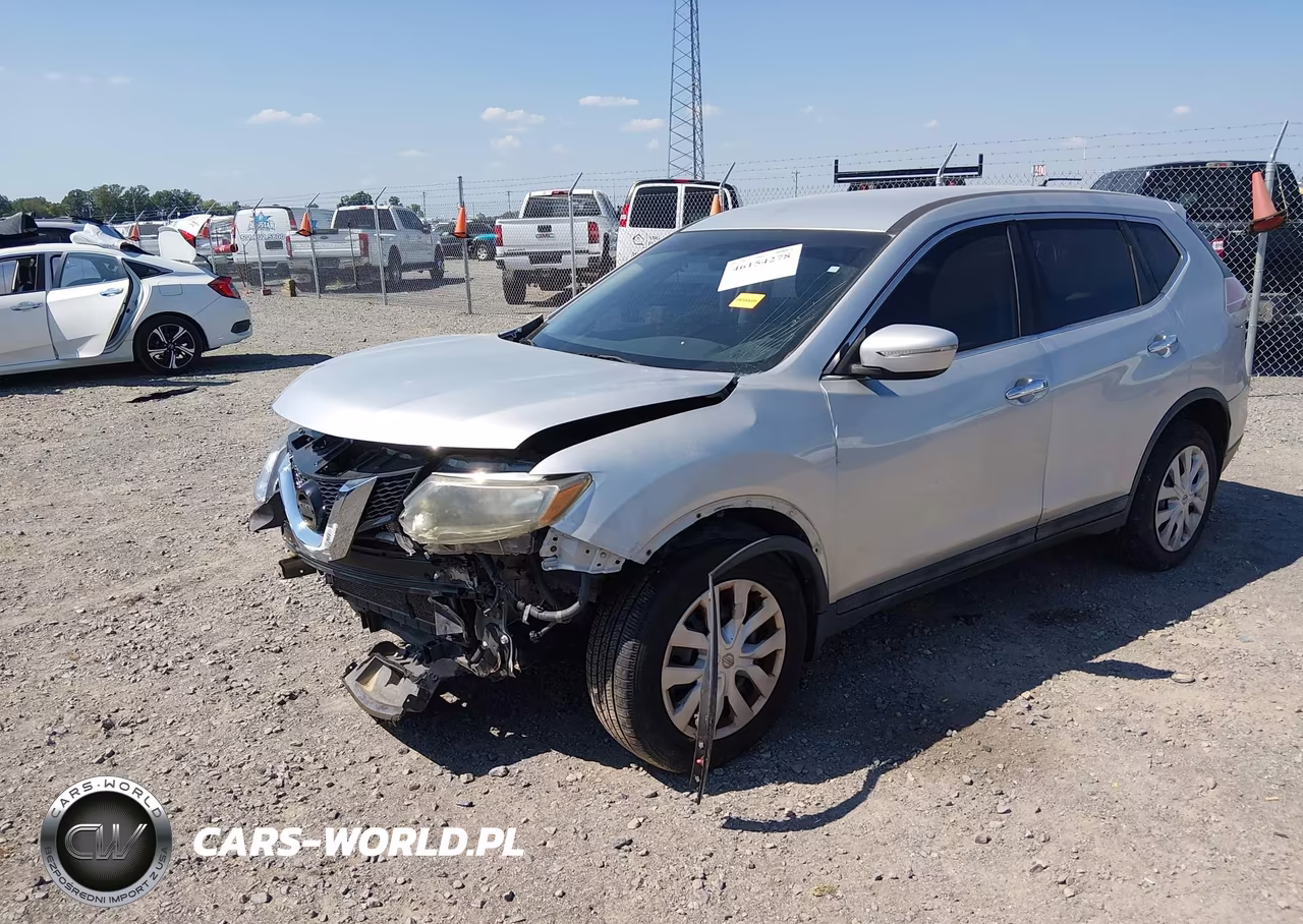 2014 Nissan Rogue S VIN:5N1AT2MT7EC754249 - 2