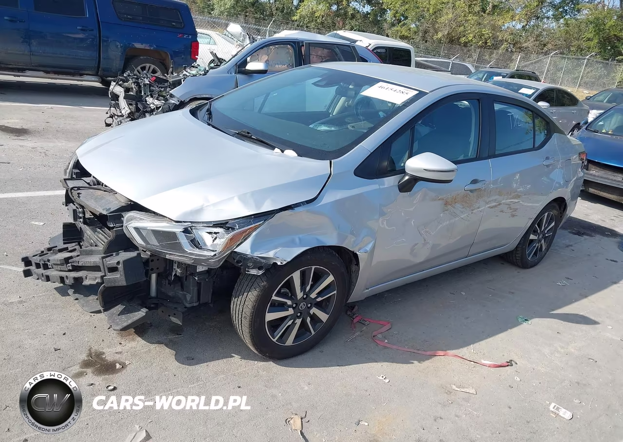 2021 Nissan Versa Sv Xtronic Cvt VIN:3N1CN8EV4ML841722 - 2
