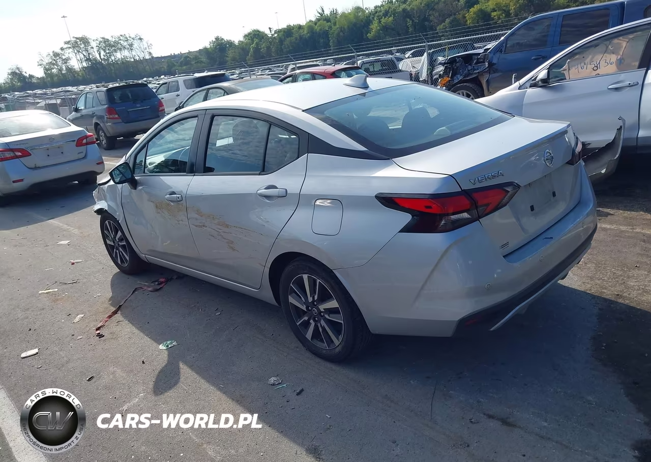 2021 Nissan Versa Sv Xtronic Cvt VIN:3N1CN8EV4ML841722 - 3