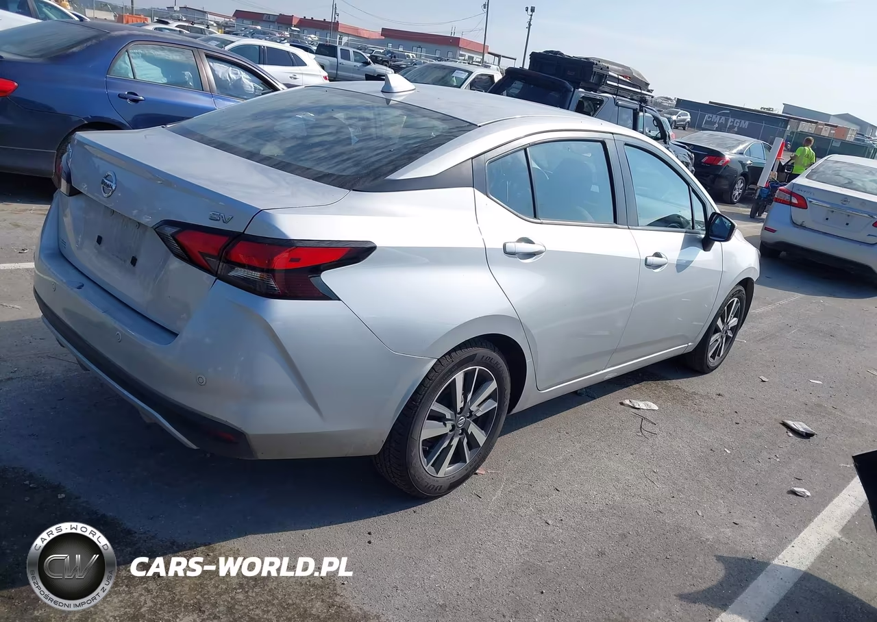 2021 Nissan Versa Sv Xtronic Cvt VIN:3N1CN8EV4ML841722 - 4
