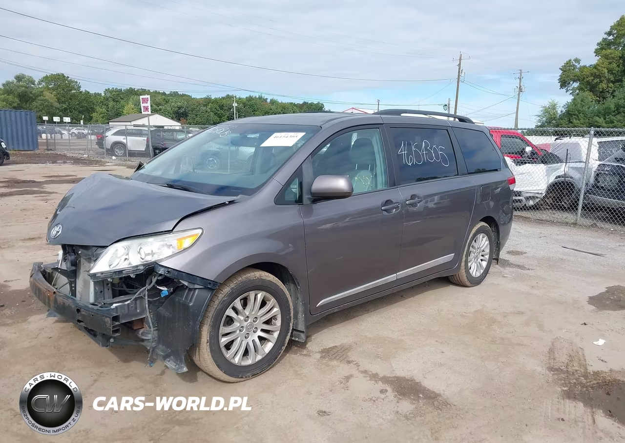 2014 Toyota Sienna Xle V6 8 Passenger VIN:5TDYK3DC5ES518113 - 2