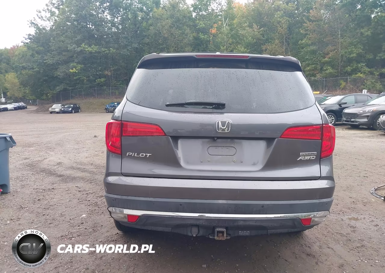2017 Honda Pilot Touring VIN:5FNYF6H97HB040581 - 16