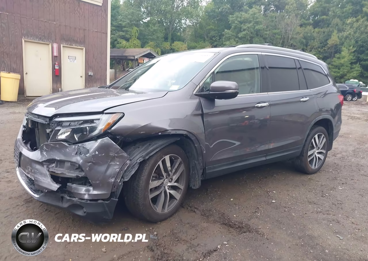 2017 Honda Pilot Touring VIN:5FNYF6H97HB040581 - 2