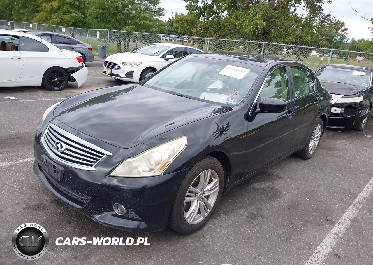 2013 Infiniti G37X VIN:JN1CV6AR5DM760828 - 2