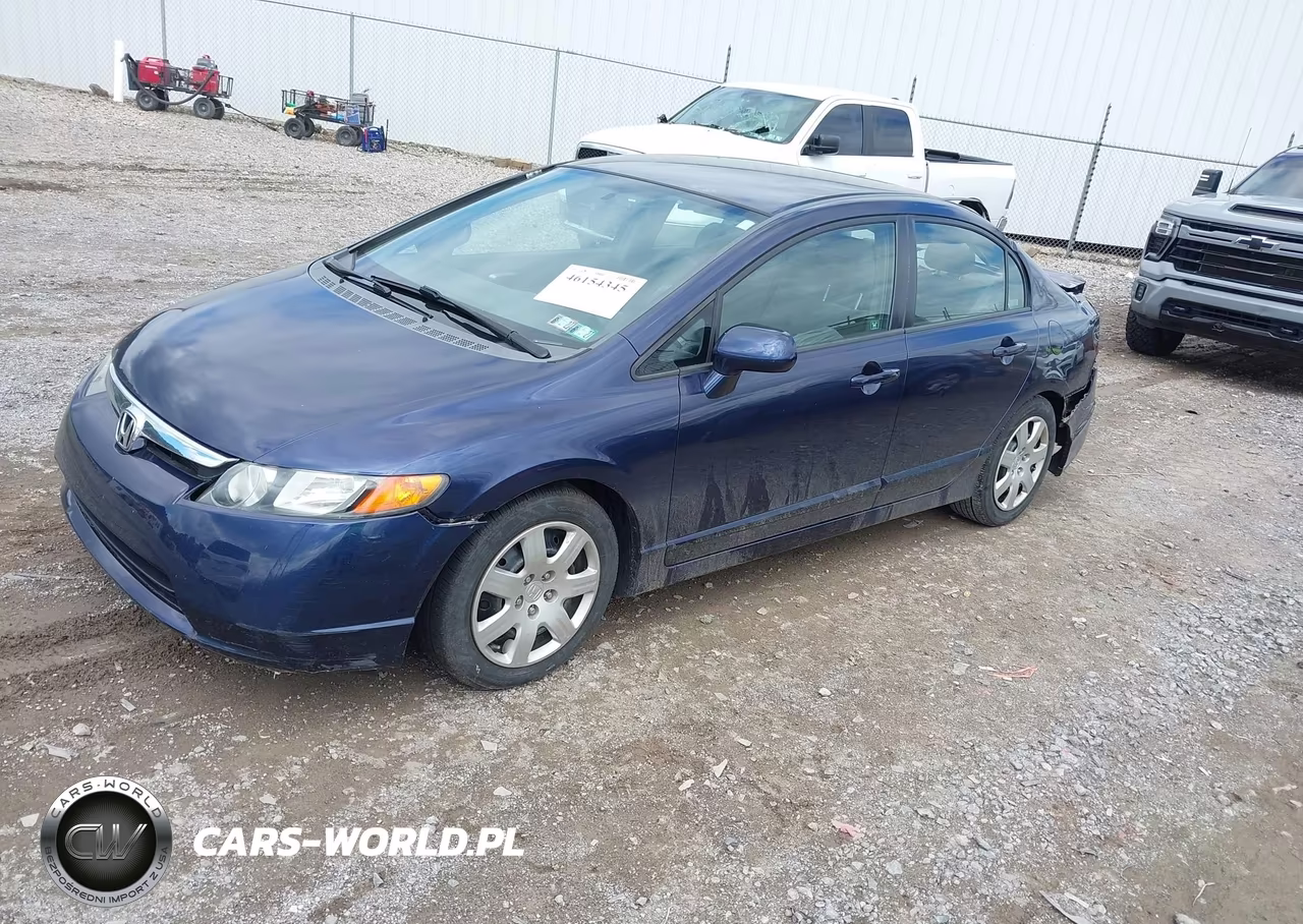 2008 Honda Civic Lx VIN:2HGFA16578H531012 - 2