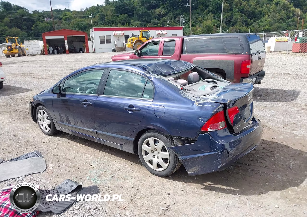 2008 Honda Civic Lx VIN:2HGFA16578H531012 - 3