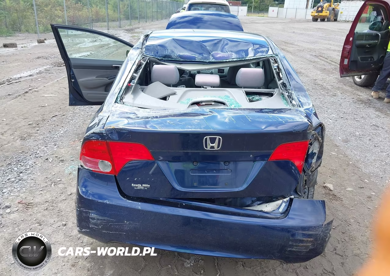 2008 Honda Civic Lx VIN:2HGFA16578H531012 - 6