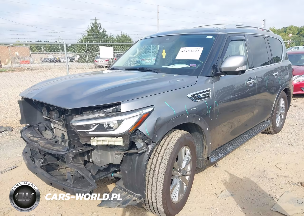 2021 Infiniti Qx80 Luxe VIN:JN8AZ2AF1M9716372 - 2