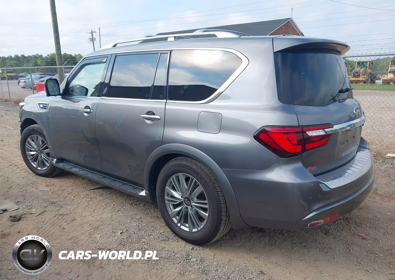 2021 Infiniti Qx80 Luxe VIN:JN8AZ2AF1M9716372 - 3