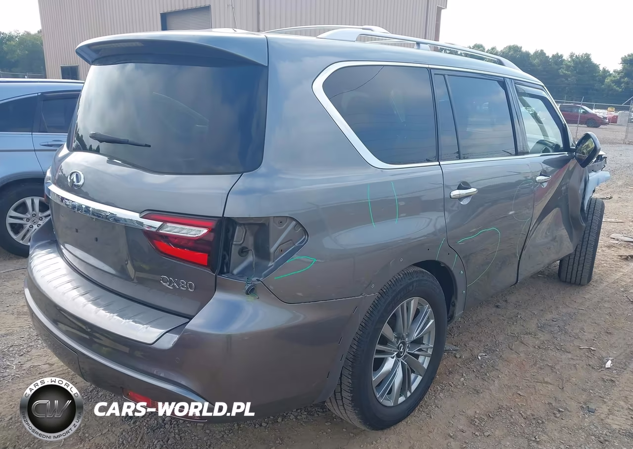 2021 Infiniti Qx80 Luxe VIN:JN8AZ2AF1M9716372 - 4