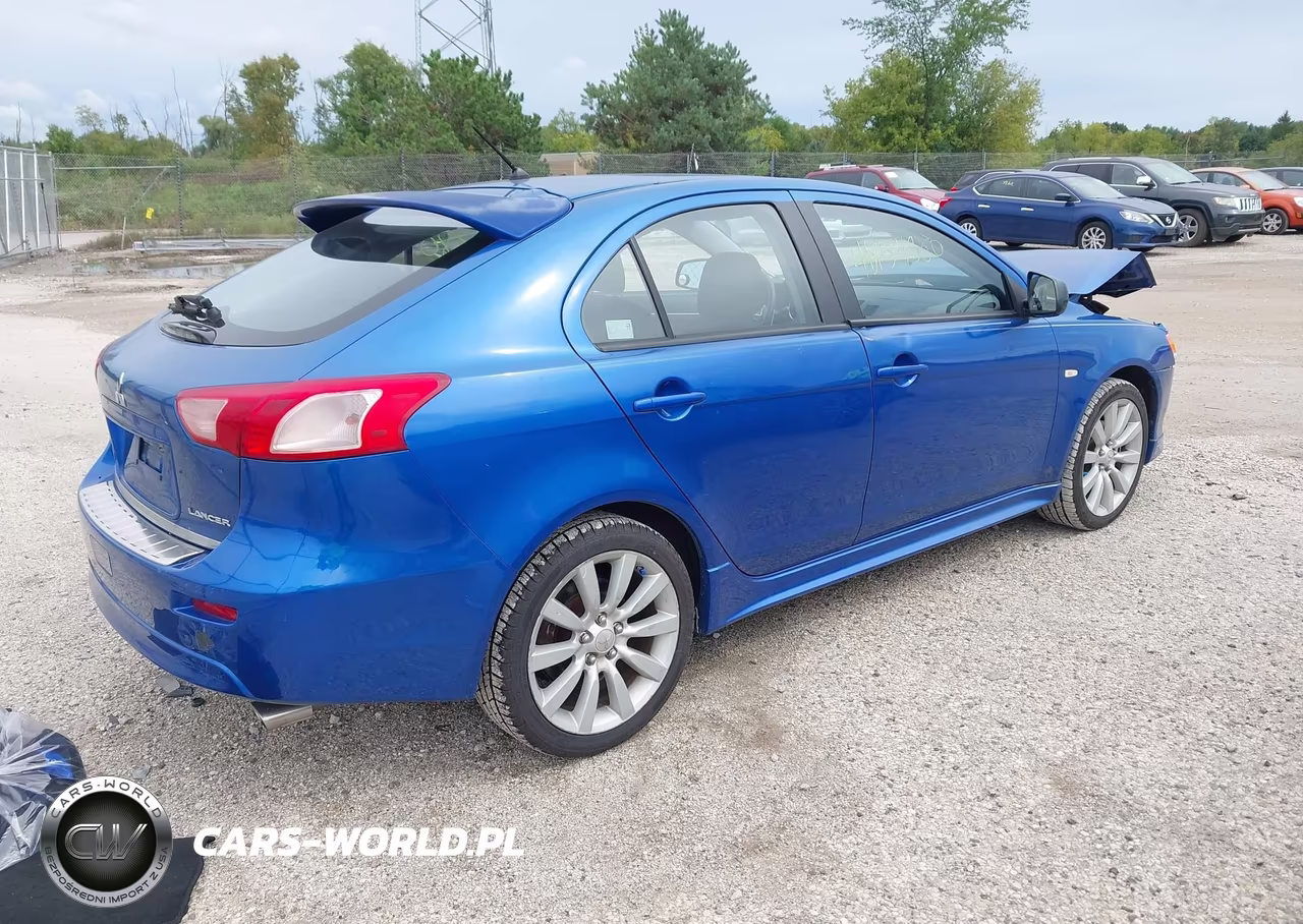 2010 Mitsubishi Lancer Sportback Gts VIN:JA32X8HW9AU010871 - 4