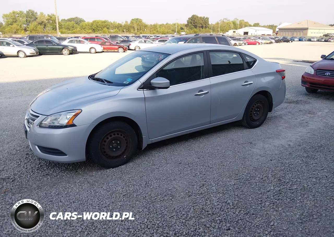 2014 Nissan Sentra Sv VIN:3N1AB7AP2EL618484 - 2