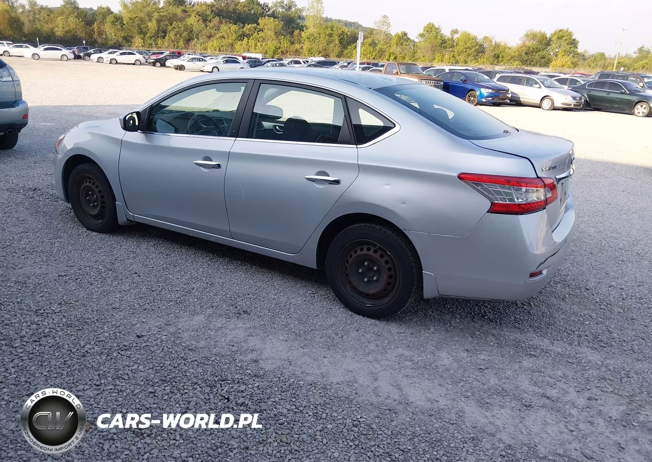 2014 Nissan Sentra Sv VIN:3N1AB7AP2EL618484 - 3