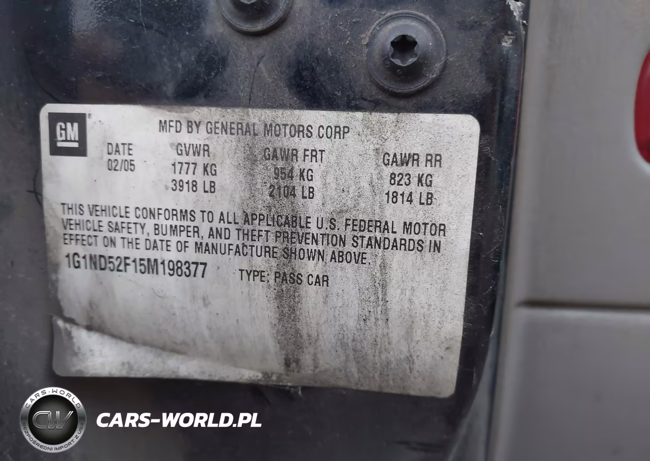 2005 Chevrolet Classic VIN:1G1ND52F15M198377 - 9