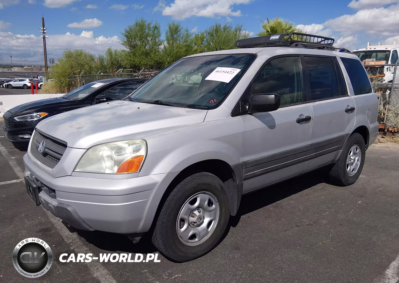 2003 Honda Pilot Lx VIN:2HKYF18113H609030 - 2