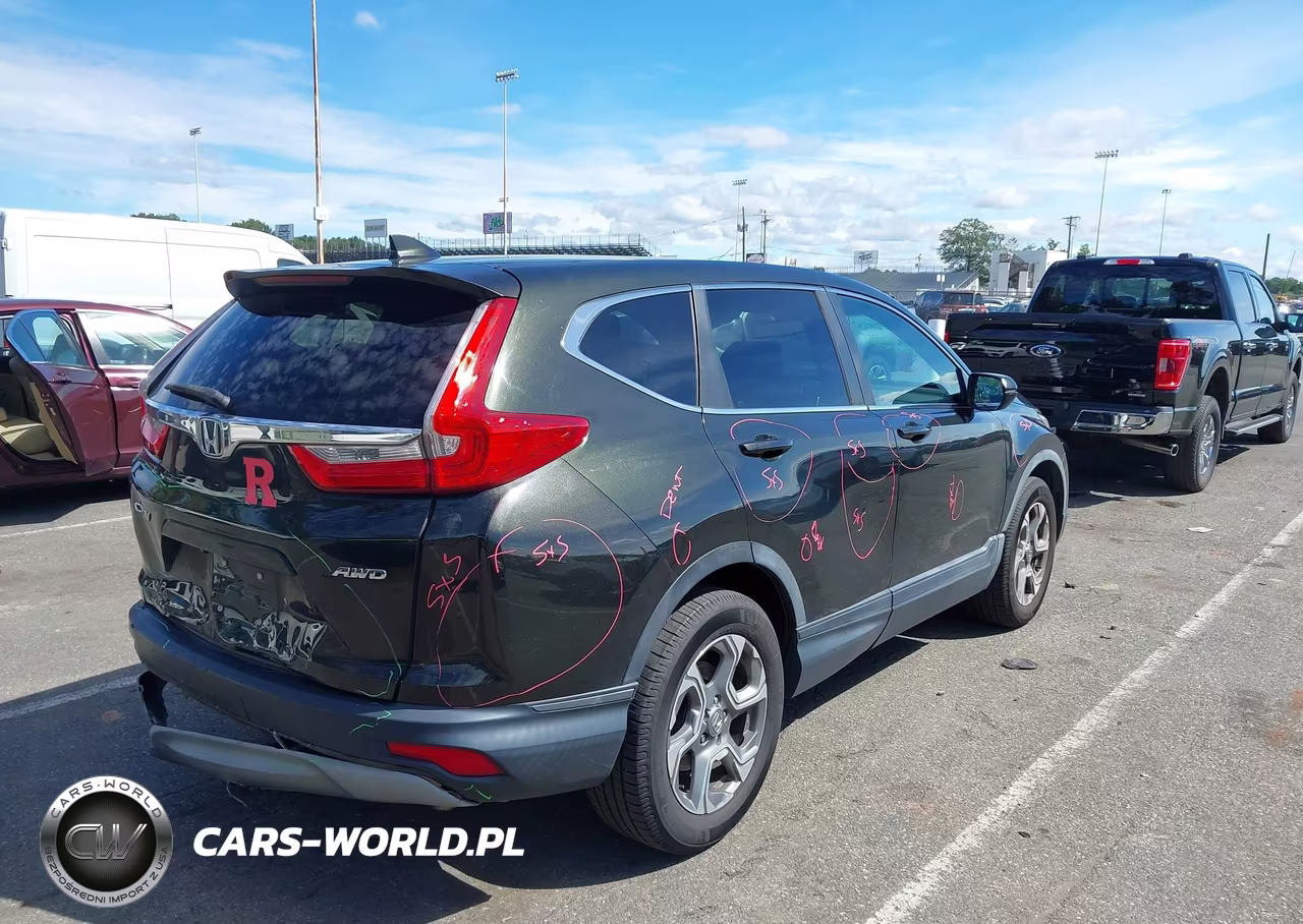 2018 Honda Cr-V Ex-L-Ex-L Navi VIN:7FARW2H89JE058613 - 4