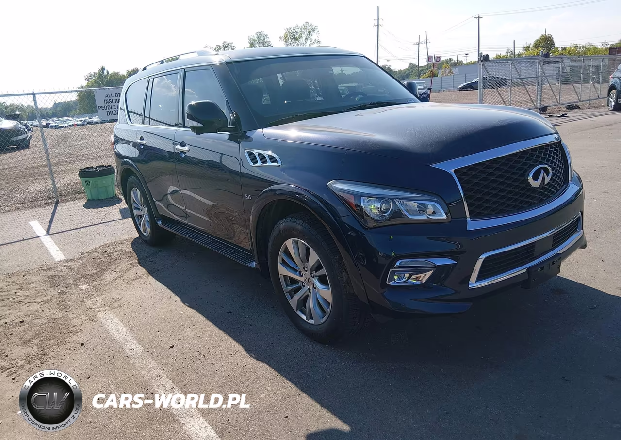 2017 Infiniti Qx80 VIN:JN8AZ2NFXH9644359 - 1