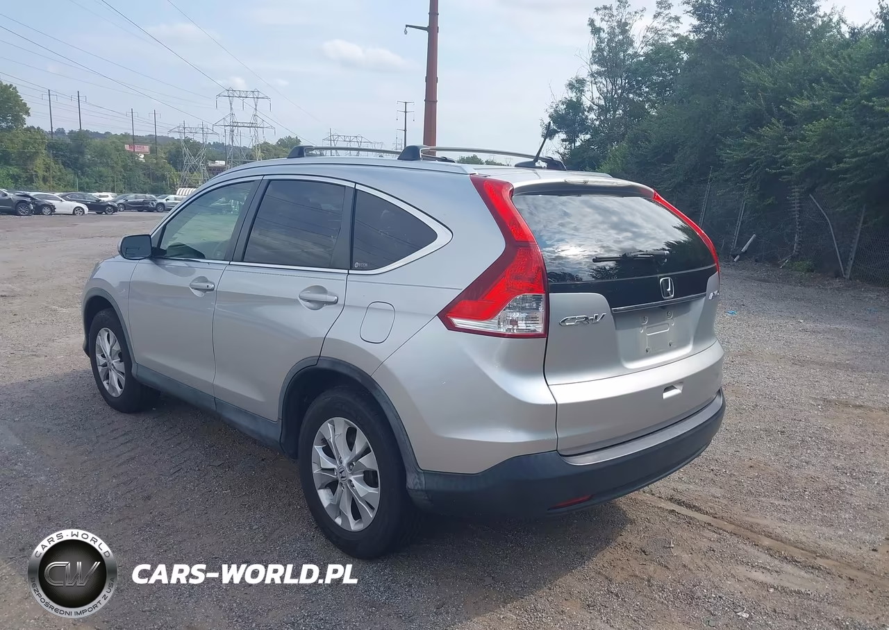 2012 Honda Cr-V Ex-L VIN:JHLRM4H74CC017135 - 3