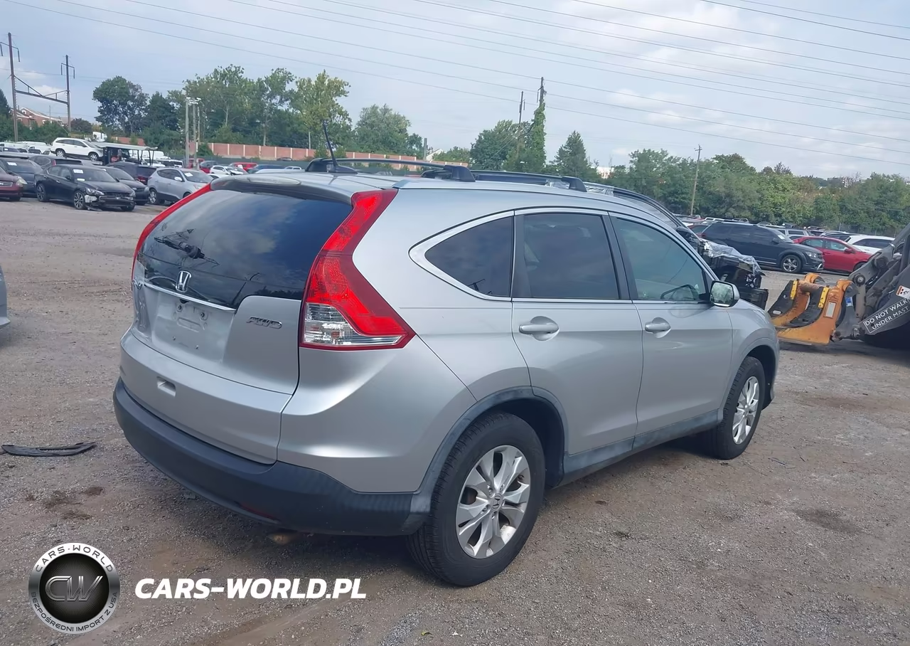 2012 Honda Cr-V Ex-L VIN:JHLRM4H74CC017135 - 4