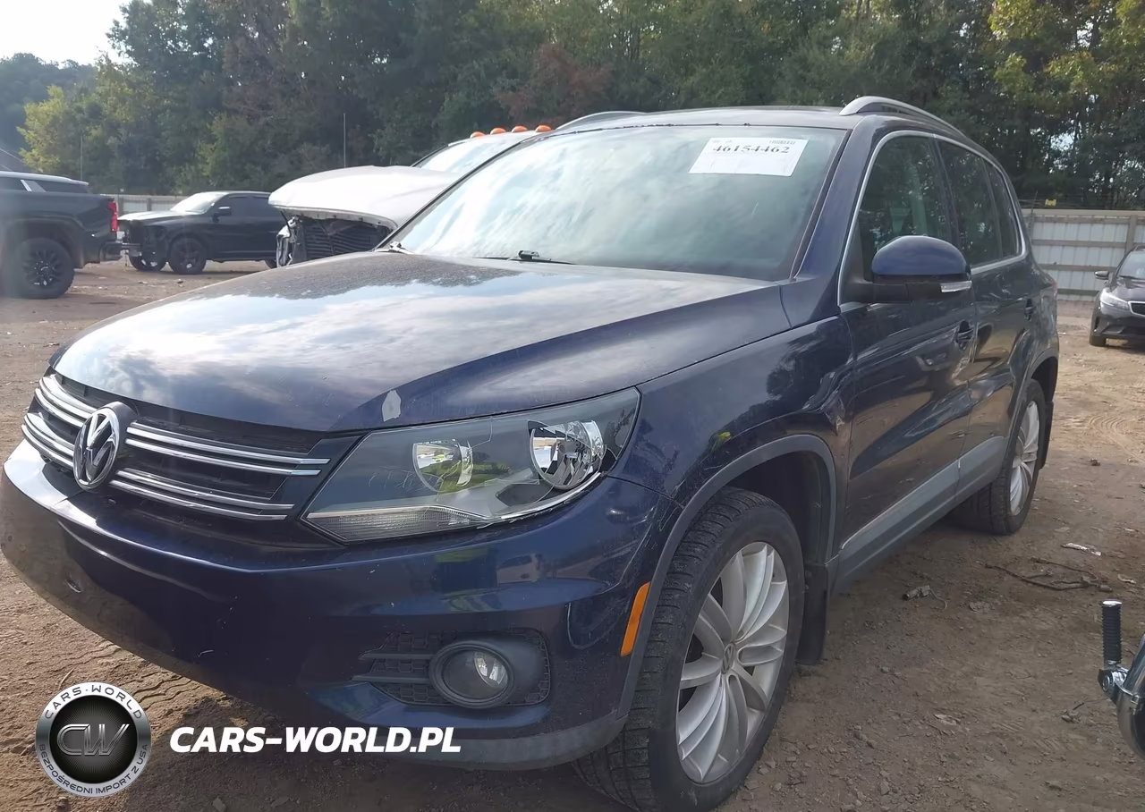 2012 Volkswagen Tiguan Se VIN:WVGAV7AX7CW540808 - 2