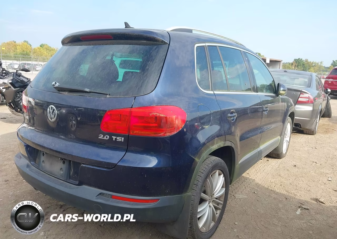 2012 Volkswagen Tiguan Se VIN:WVGAV7AX7CW540808 - 4