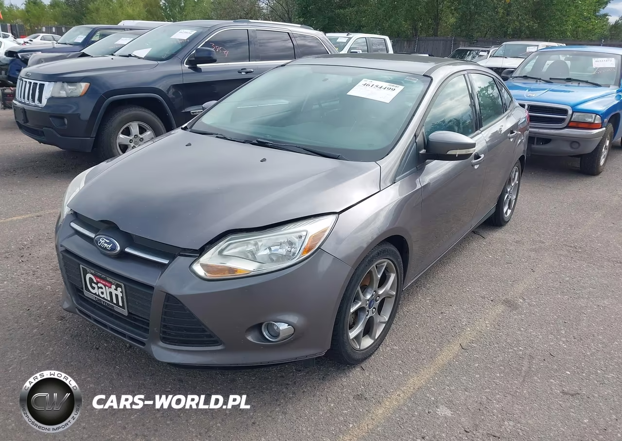 2014 Ford Focus Se VIN:1FADP3F23EL390482 - 2