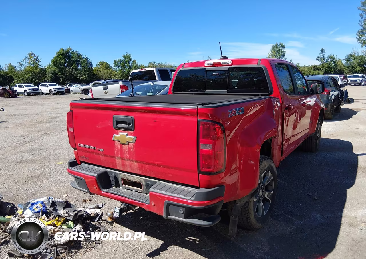 2020 Chevrolet Colorado 4Wd Short Box Z71 VIN:1GCGTDEN0L1210209 - 4