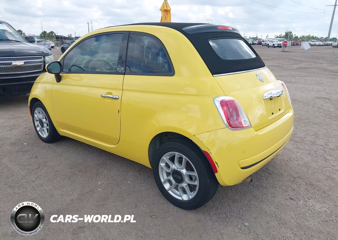 2012 Fiat 500C Pop VIN:3C3CFFDR9CT120155 - 3