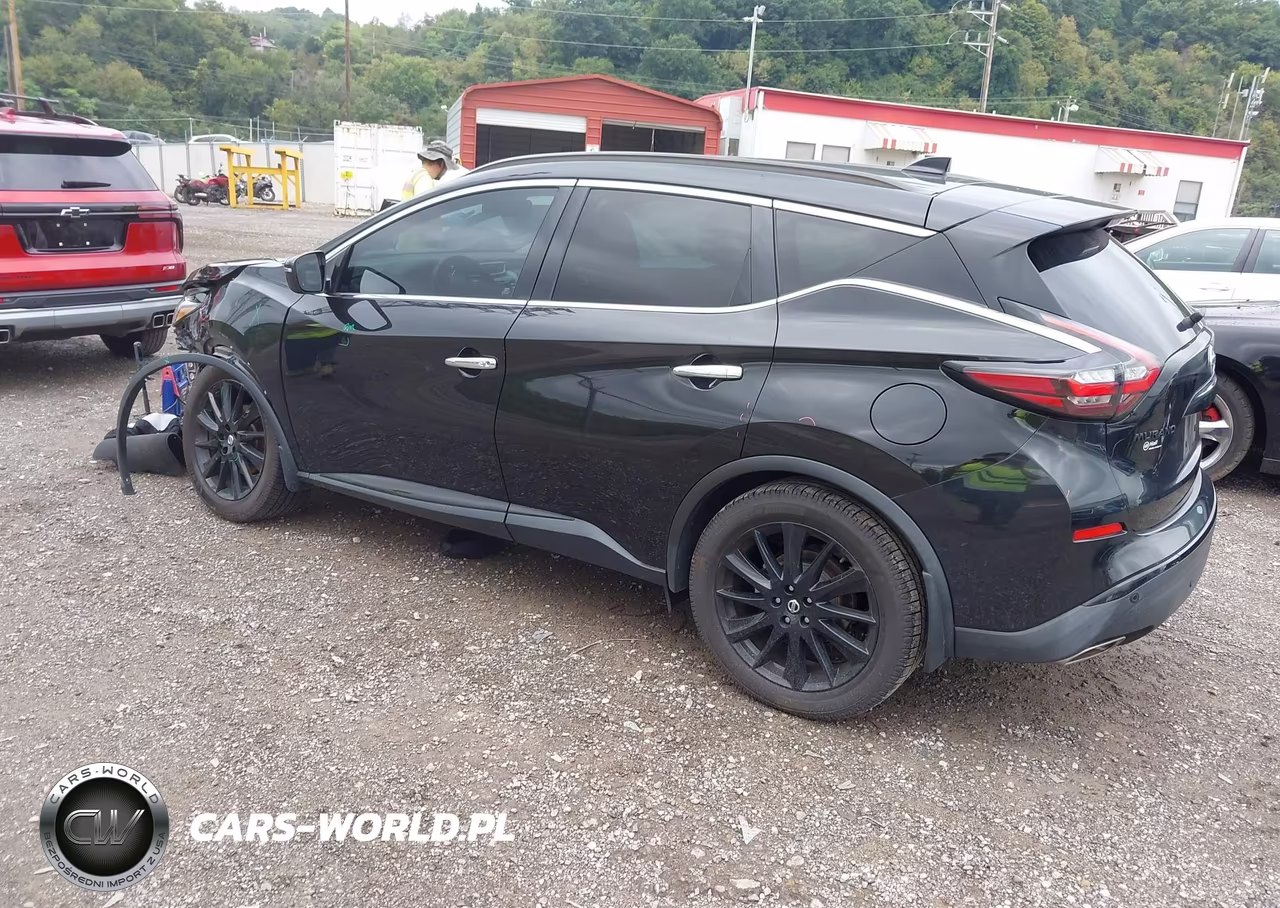 2022 Nissan Murano Sv Fwd VIN:5N1AZ2BJ8NC107486 - 3