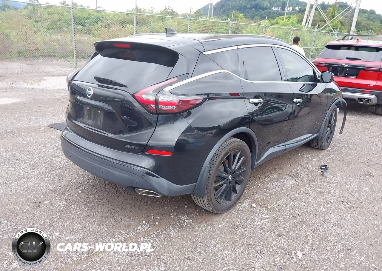 2022 Nissan Murano Sv Fwd VIN:5N1AZ2BJ8NC107486 - 4