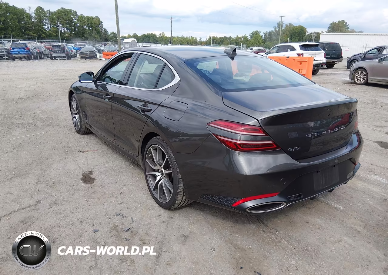 2026 Genesis G70 2.5T Rwd VIN:KMTG14SC7TU175452 - 3